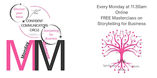 Monday Weekly Moment - Storytelling for business primary image