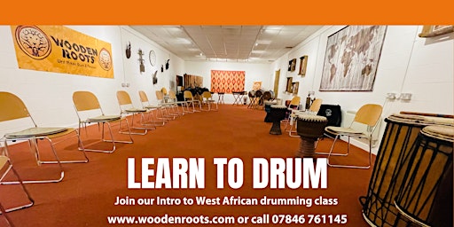 Primaire afbeelding van Free Introduction to West African Drumming
