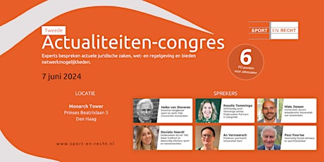 Actualiteitencongres Vereniging voor Sport en Recht