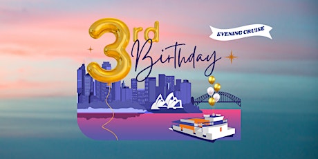 Exclusive Boat Hire Presents Le Bleu - 3rd Birthday - Evening Cruise