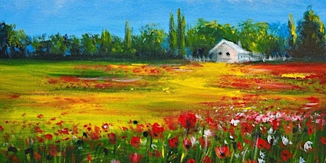 Sip n Paint Sat Arvo 3pm @Auckland City Hotel  - Poppy Flowers Field! primary image