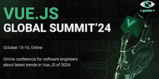 Imagem principal do evento Vue.js Global Summit 24