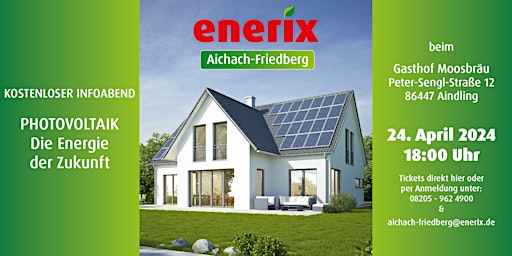 Immagine principale di Kostenloser Infoabend Photovoltaik & Stromspeicher 