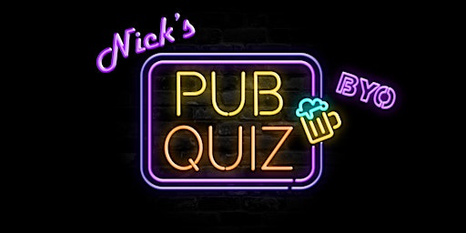 Primaire afbeelding van Nick's Pub Quiz - At The Patch for Gary Street