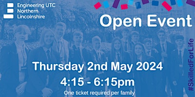 Engineering UTC Northern Lincolnshire Open Event primary image