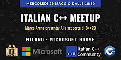 Immagine principale di Italian C++ Meetup MILANO 