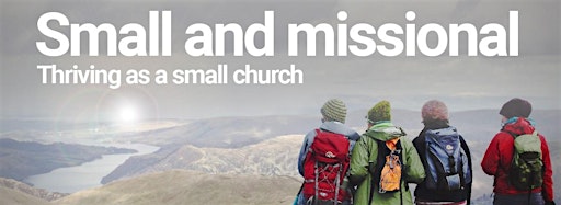 Collection image for Small and missional: thriving as a small church