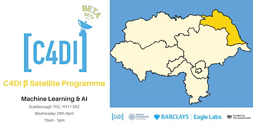 Imagem principal do evento C4DI Beta Satellite Scarborough: Machine Learning & AI