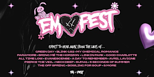 Imagem principal do evento The Emo Festival Comes to Manchester!