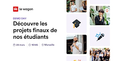 Hauptbild für [DEMODAY] Découvre les projets finaux des wagonneurs