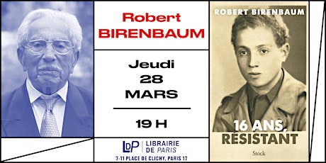 Robert Birenbaum à la Librairie de Paris