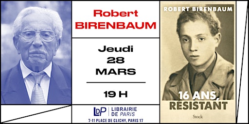 Robert Birenbaum à la Librairie de Paris primary image