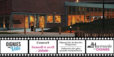 Image principale de Concert de l'Harmonie Municipale de Oignies - 6 avril à 20h00