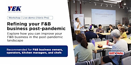 Refining Your F&B Business Post-Pandemic (with iVario Pro Live Demo)