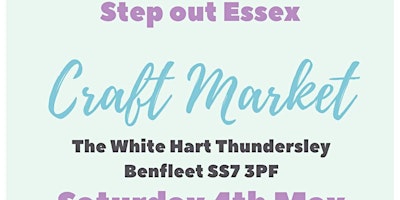 Imagem principal do evento Step out Essex craft market