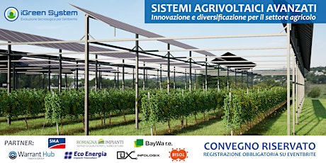 Convegno Sistemi Agrivoltaici Avanzati