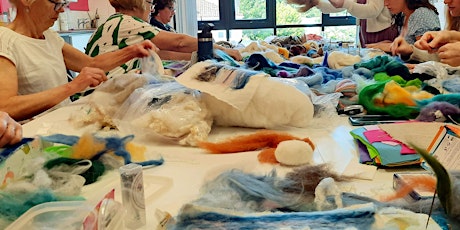 Make a Felted  Beach Scape