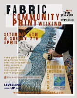 Imagem principal do evento FABRIC: Community printing weekend