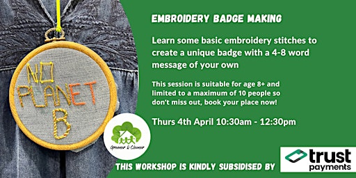 Embroidery Badge Making primary image