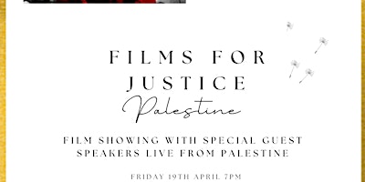 Imagen principal de Films for Justice - Palestine