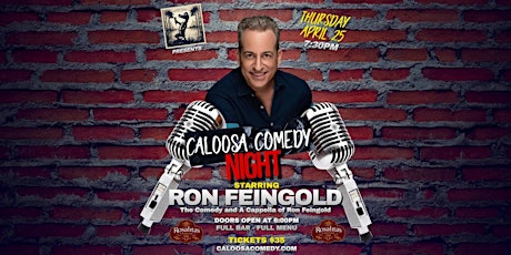 Caloosa Comedy Night at Rosalita's Cantina with Headliner Ron Feingold