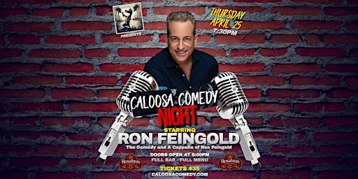 Primaire afbeelding van Caloosa Comedy Night at Rosalita's Cantina with Headliner Ron Feingold