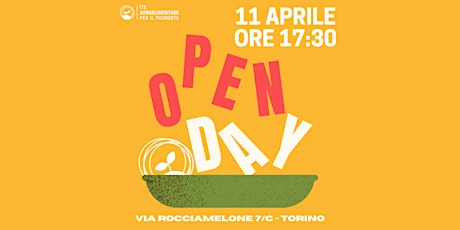 Open Day ITS AGROALIMENTARE - Stagione 2024