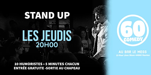 SOIRÉE STAND UP (JEUDI)  • OPEN MIC• primary image