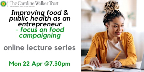 The Caroline Walker Trust Online Lecture