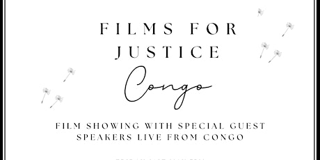 Films for Justice - Congo