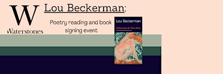 Lou Beckerman: An evening of poetry at Waterstones Lewes primary image