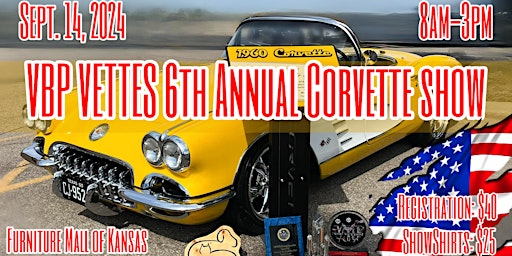 Imagem principal do evento VBP VETTES 6th Annual Corvette Show