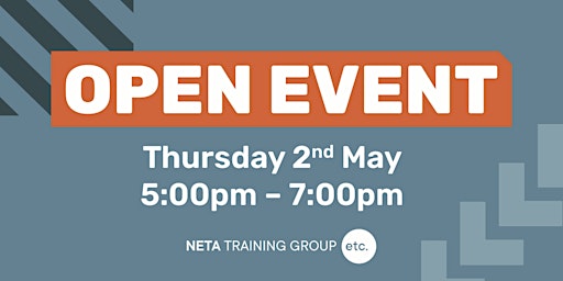 Imagem principal de NETA Training Open Event - May 2024