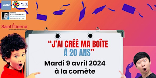 "J'ai créé ma boîte à 20 ans" primary image