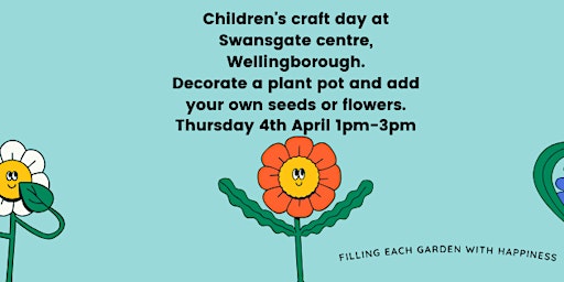 Image principale de Children's craft day- Seed and flower planting