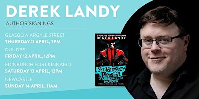 Meet Derek Landy at Waterstones Argyle Street, Glasgow primary image