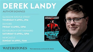 Hauptbild für Meet Derek Landy at Waterstones Dundee