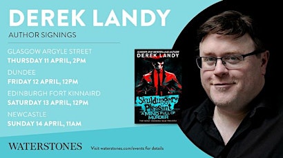 Meet Derek Landy at Waterstones Dundee
