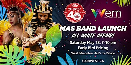 Primaire afbeelding van Cariwest Mas Band Launch 2024