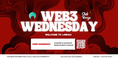 Imagem principal do evento Web3 Wednesday Lx