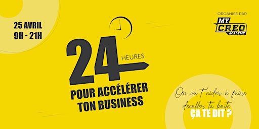 Immagine principale di 24H pour accélérer ton business 