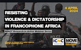 Imagem principal do evento Resisting Violence & Dictatorship in Francophone Africa