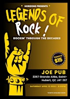 Image principale de Horizons Presents: LEGENDS OF ROCK - Rockin' Through the Decades