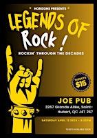 Imagem principal do evento Horizons Presents: LEGENDS OF ROCK - Rockin' Through the Decades
