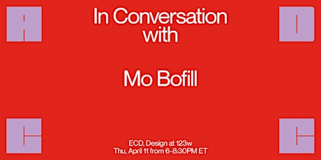 In Conversation with... Mo Bofill