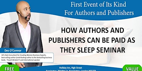 How Authors And Publishers Can Be Paid As They Sleep Seminar primary image