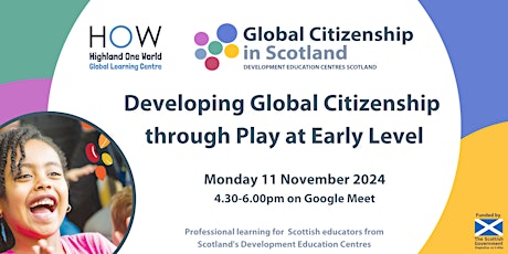 Developing Global Citizenship Through Play at Early Level
