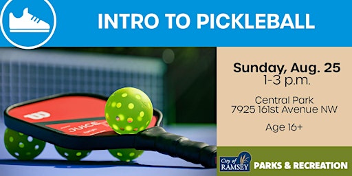 Imagen principal de Intro to Pickleball