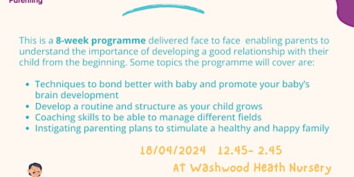 Imagem principal do evento 0-3 Programme - Washwood Heath Nursery