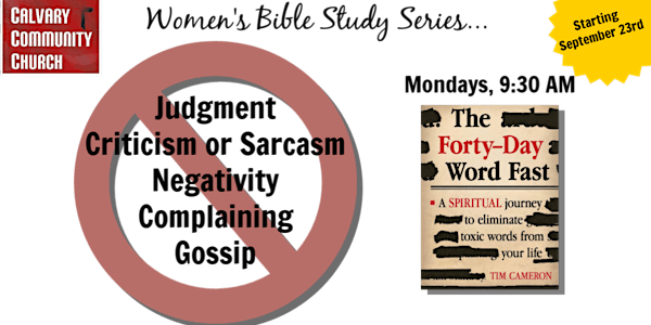 40-Day Word Fast (Women's Bible Study)